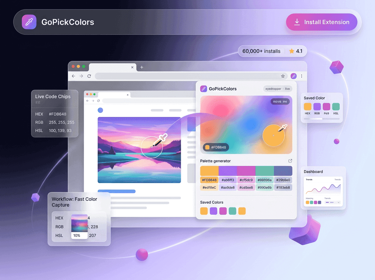 Color Picker Chrome Extension