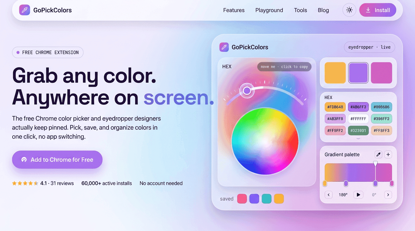 Hex color code finder